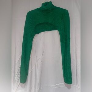 H&M Divided Vibrant Green Sweater